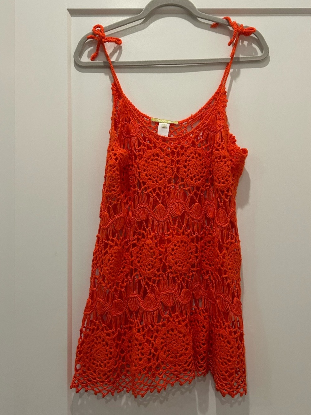 Gianni Bini Orange Knit Coverup